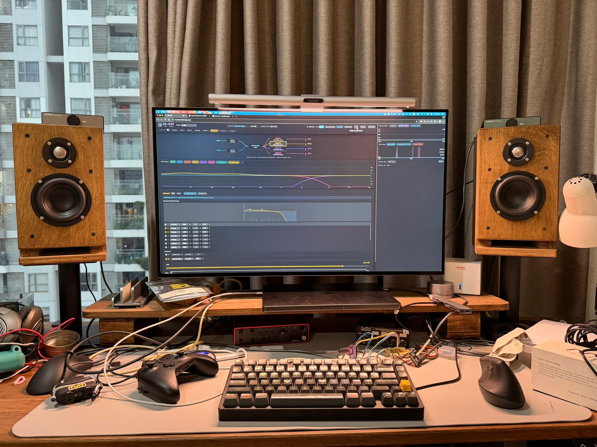 the running setup